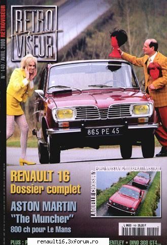 revista din aprilie 2000 prezinta un articol complet cu poze ale istorie etc r16 in carti si reviste